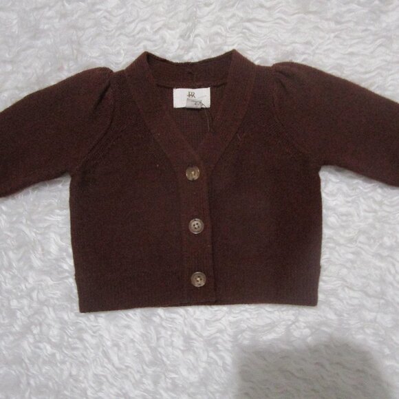 Banana Republic Baby Wool and Cashmere Blend Cardigan 0-3M NWT - Picture 2 of 5